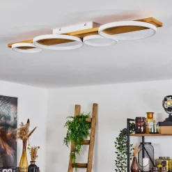 Plafonnierrodekro Led Ecru, Blanc, 1 Lumiere