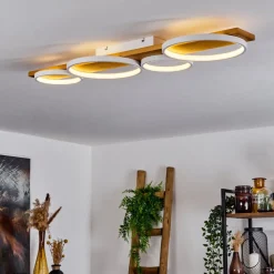 Plafonnierrodekro Led Ecru, Blanc, 1 Lumiere