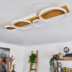 Plafonnierrodekro Led Ecru, Blanc, 1 Lumiere