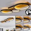 Plafonnierrodekro Led Ecru, Noir, 1 Lumiere
