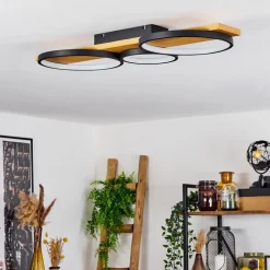 Plafonnierrodekro Led Ecru, Noir, 1 Lumiere