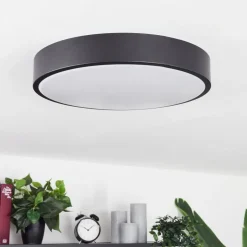 Plafonniersamaira Led Noir, 1 Lumiere