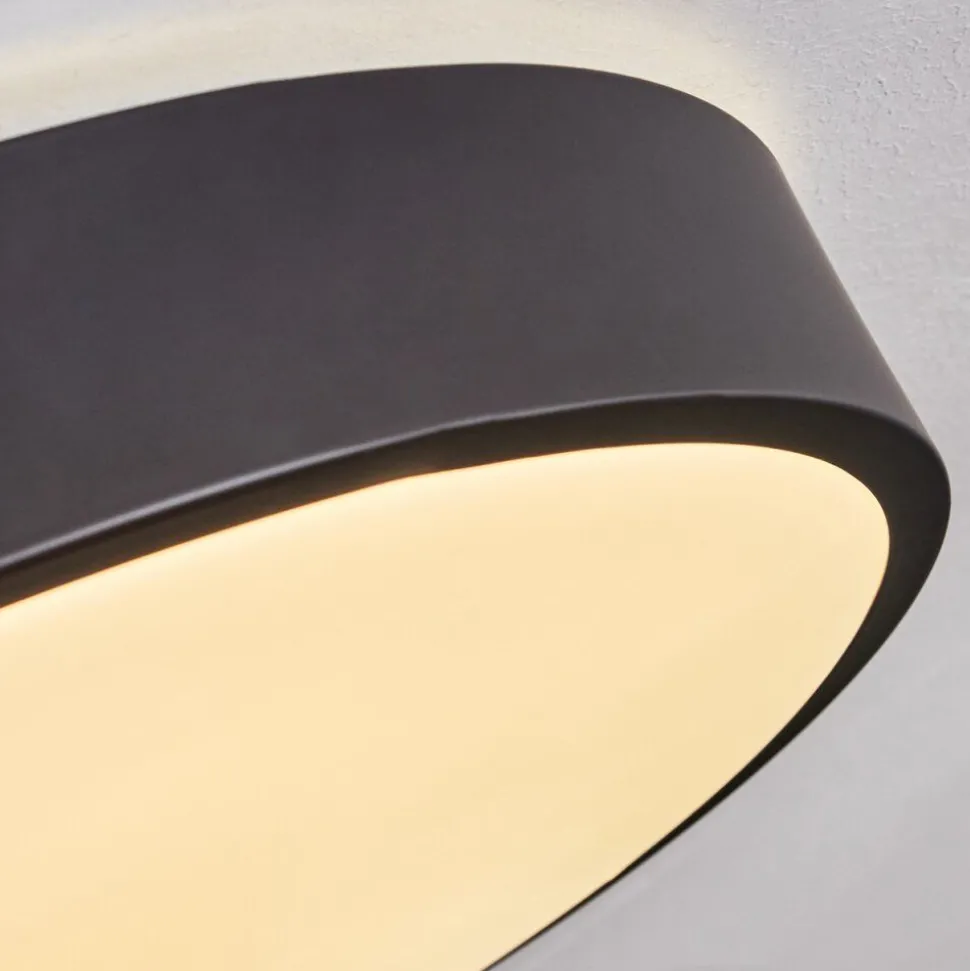 Plafonniersamaira Led Noir, 1 Lumiere
