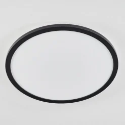 Plafonniersasinhosa Led Noir, 1 Lumiere, Telecommandes