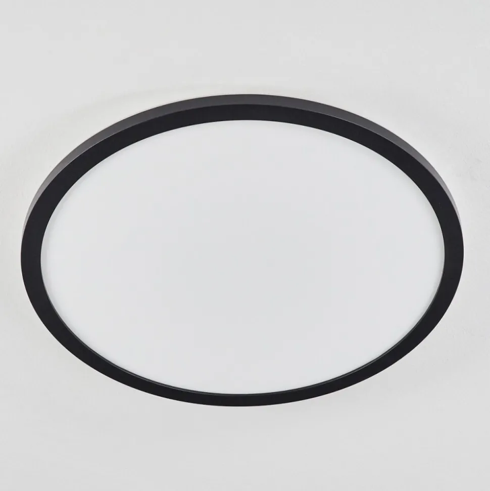Plafonniersasinhosa Led Noir, 1 Lumiere, Telecommandes