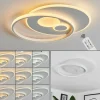 Plafonnierselim Led Blanc, 1 Lumiere, Telecommandes