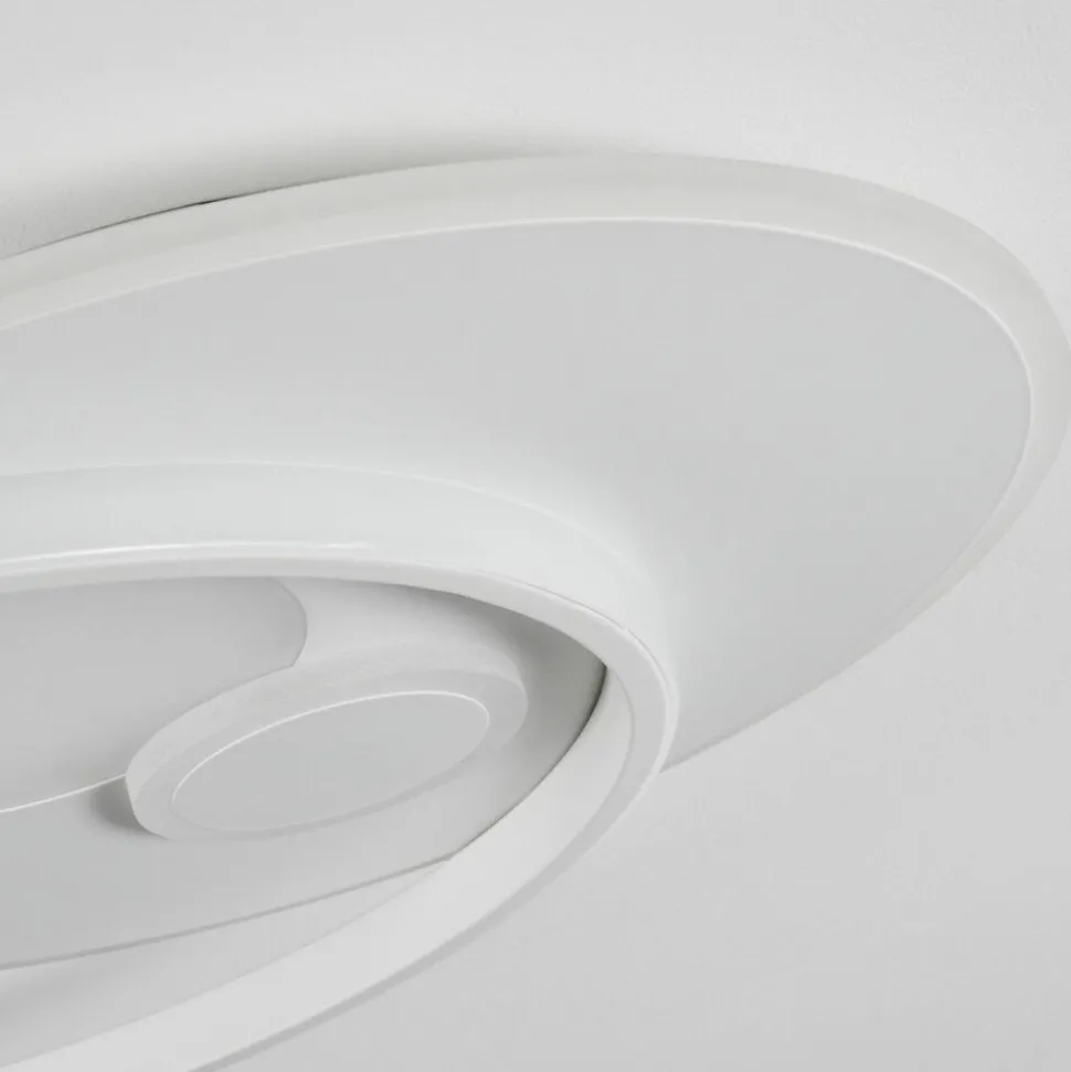Plafonnierselim Led Blanc, 1 Lumiere, Telecommandes