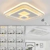 Plafonnierselim Led Blanc, 1 Lumiere, Telecommandes