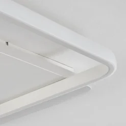Plafonnierselim Led Blanc, 1 Lumiere, Telecommandes