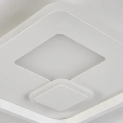 Plafonnierselim Led Blanc, 1 Lumiere, Telecommandes