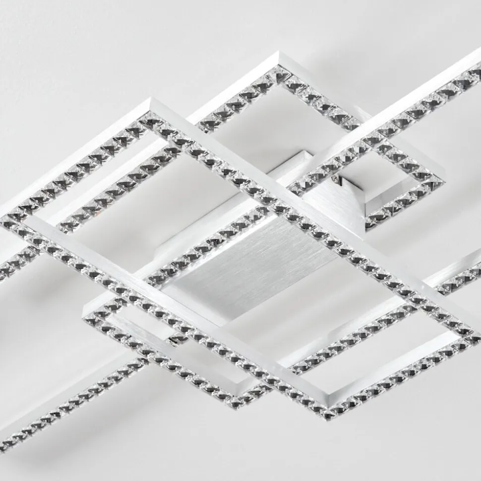 Plafonnierserranos Led Aluminium, 1 Lumiere
