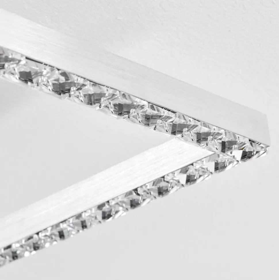Plafonnierserranos Led Aluminium, 1 Lumiere