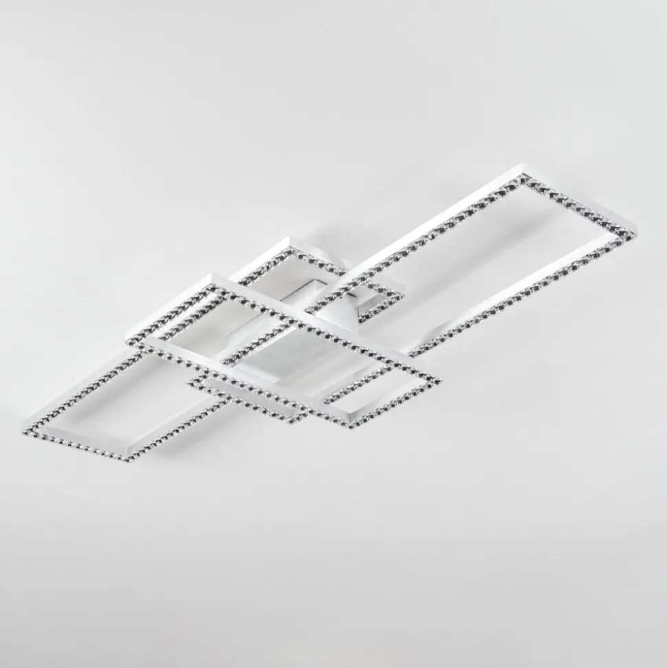 Plafonnierserranos Led Aluminium, 1 Lumiere