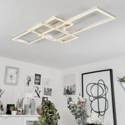 Plafonnierserranos Led Aluminium, 1 Lumiere