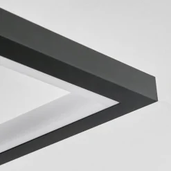 Plafonniersolaro Led Gris, 1 Lumiere