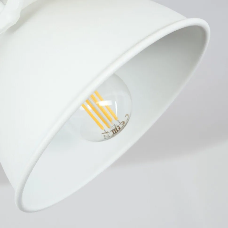 Plafonniersvanfolk Ecru, Blanc, 2 Lumieres