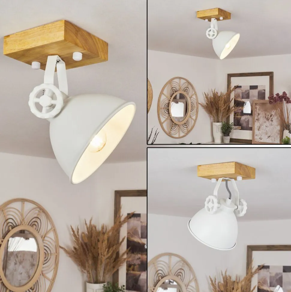Plafonniersvanfolk Ecru, Blanc, 1 Lumiere