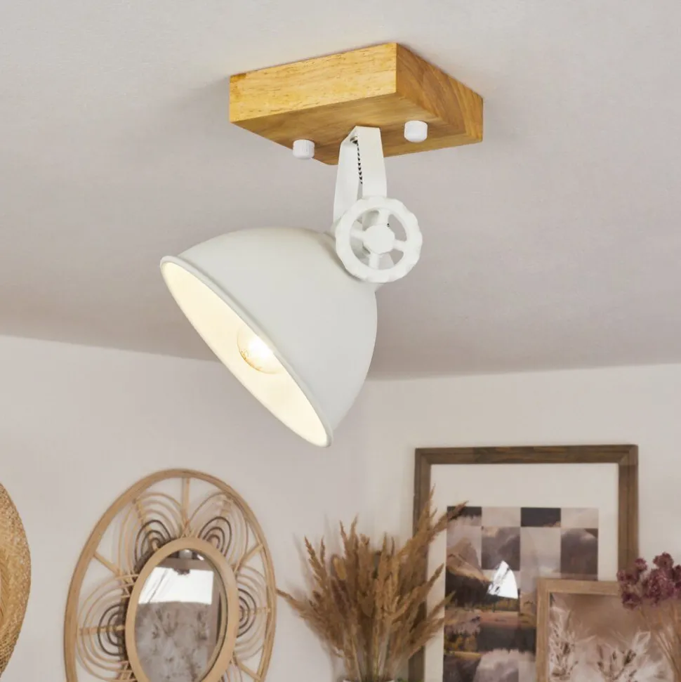 Plafonniersvanfolk Ecru, Blanc, 1 Lumiere