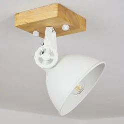 Plafonniersvanfolk Ecru, Blanc, 1 Lumiere