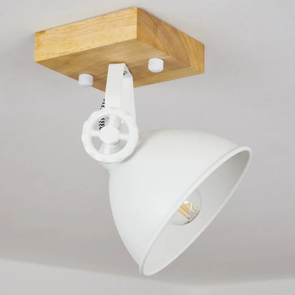 Plafonniersvanfolk Ecru, Blanc, 1 Lumiere