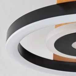 Plafonniertaboneira Led Ecru, Noir, Blanc, 1 Lumiere