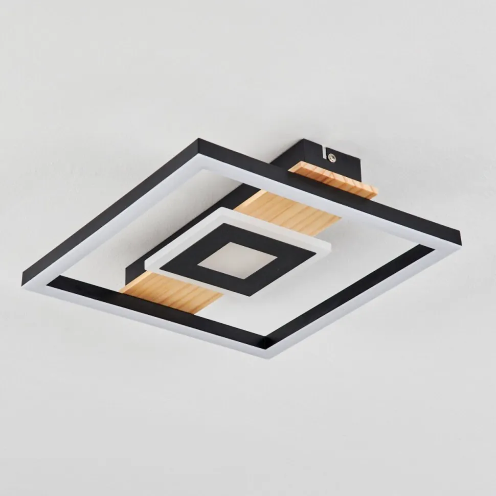 Plafonniertaboneira Led Ecru, Noir, Blanc, 1 Lumiere
