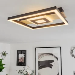 Plafonniertaboneira Led Ecru, Noir, Blanc, 1 Lumiere