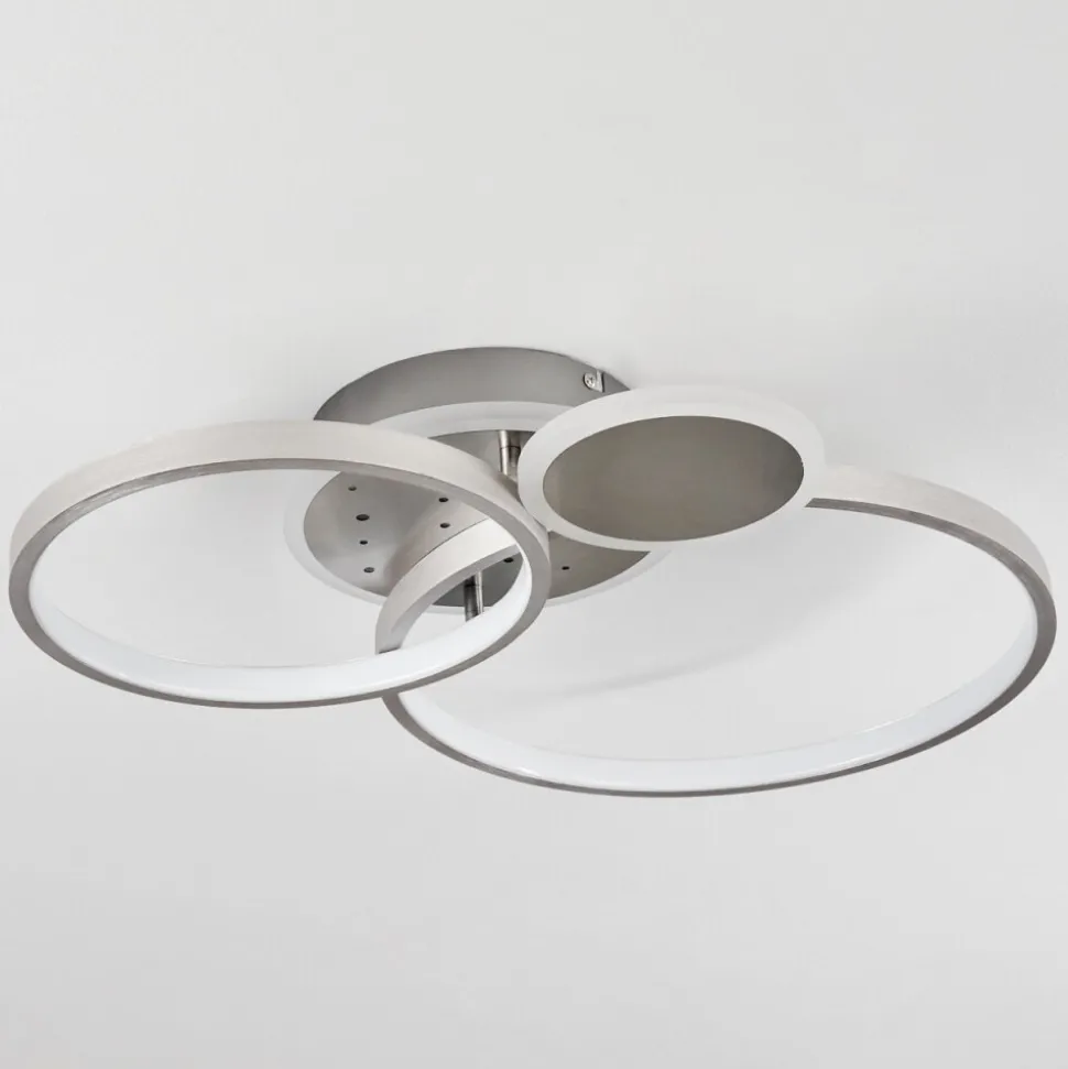 Plafonniertagsdorff Led Chrome, Nickel Mat, 1 Lumiere