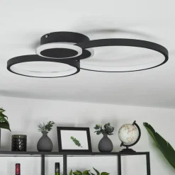 Plafonniertagsdorff Led Noir, Blanc, 1 Lumiere