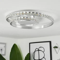 Plafonniertanganheira Led Aluminium, 1 Lumiere