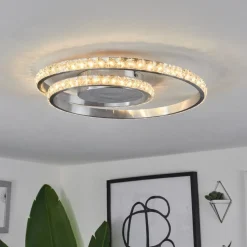 Plafonniertanganheira Led Aluminium, 1 Lumiere