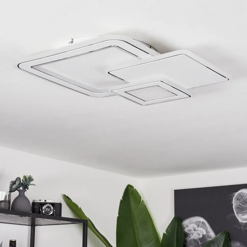 Plafonniertomazes Led Blanc, 1 Lumiere, Telecommandes