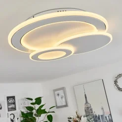 Plafonniertomazes Led Blanc, 1 Lumiere, Telecommandes