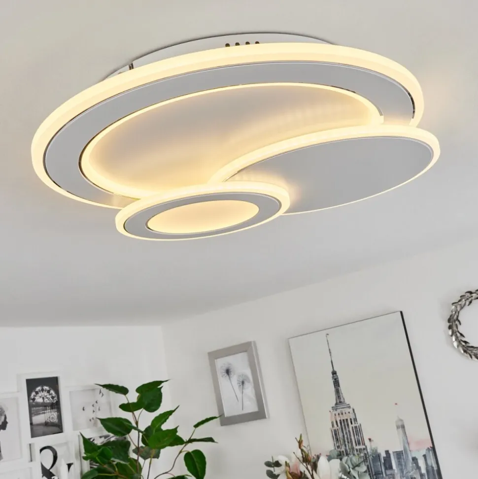 Plafonniertomazes Led Blanc, 1 Lumiere, Telecommandes
