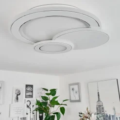 Plafonniertomazes Led Blanc, 1 Lumiere, Telecommandes