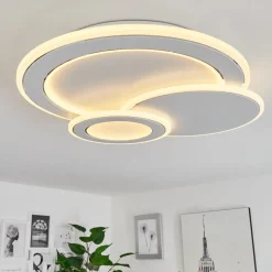 Plafonniertomazes Led Blanc, 1 Lumiere, Telecommandes