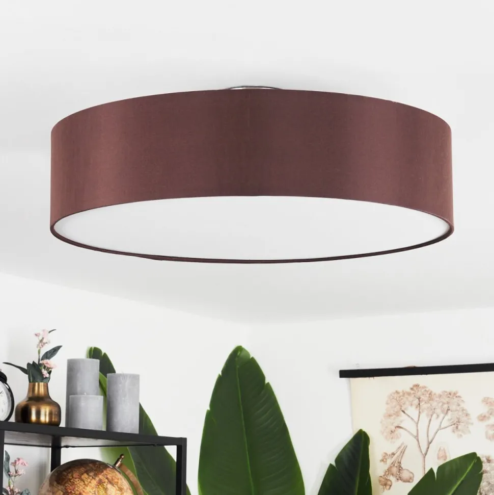 Plafonniertveid Nickel Mat, 3 Lumieres