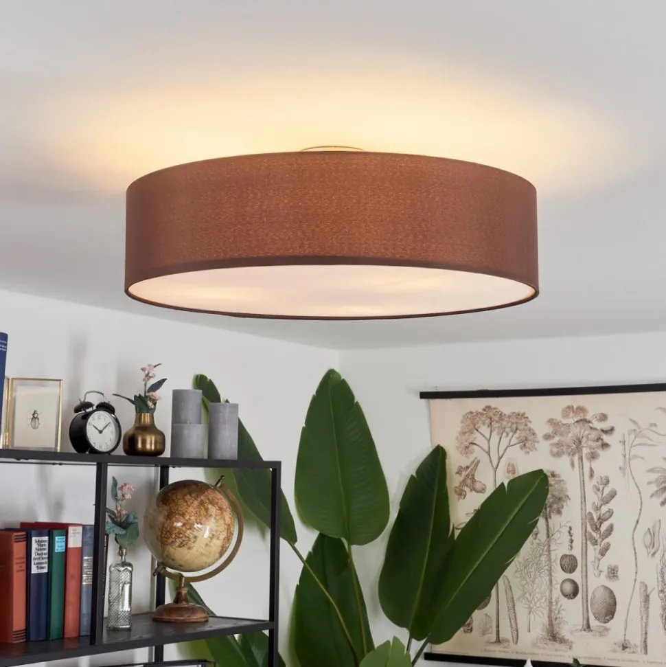 Plafonniertveid Nickel Mat, 3 Lumieres