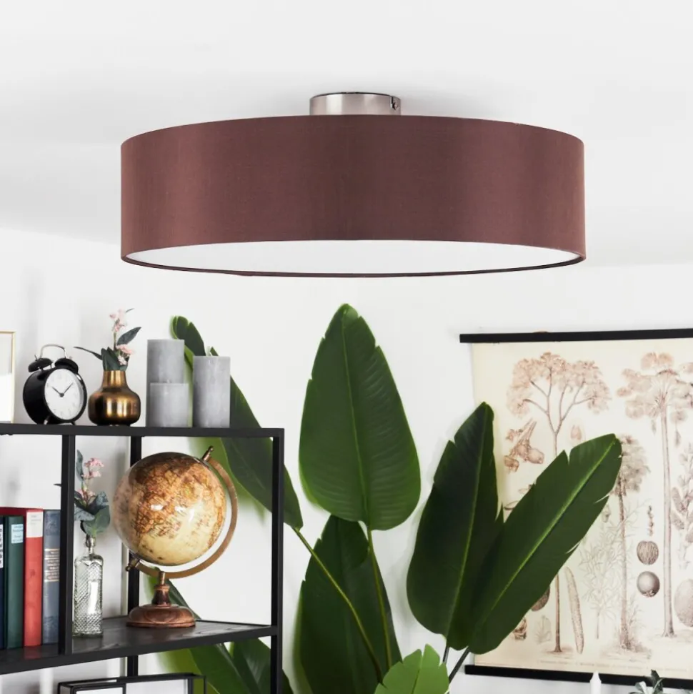Plafonniertveid Nickel Mat, 3 Lumieres