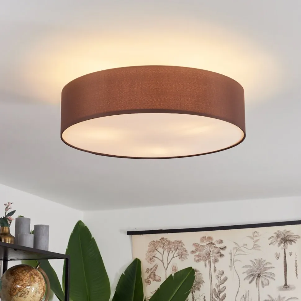 Plafonniertveid Nickel Mat, 3 Lumieres