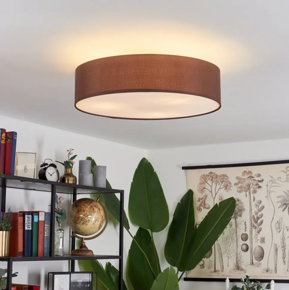 Plafonniertveid Nickel Mat, 3 Lumieres
