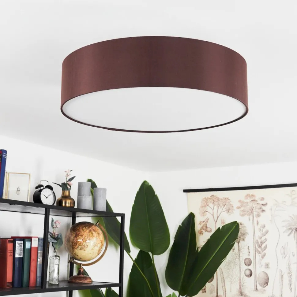 Plafonniertveid Nickel Mat, 3 Lumieres