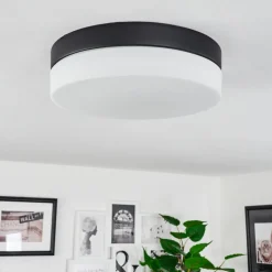 Plafonniervalpedre Noir, 2 Lumieres