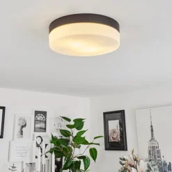 Plafonniervalpedre Noir, 2 Lumieres