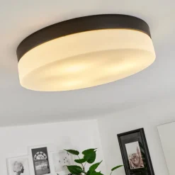 Plafonniervalpedre Noir, 1 Lumiere