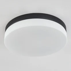 Plafonniervalpedre Noir, 1 Lumiere