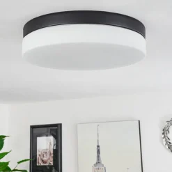 Plafonniervalpedre Noir, 1 Lumiere