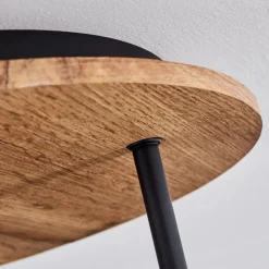 Plafonniervouhet Brun, Couleur Bois, Noir, 3 Lumieres