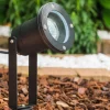 Projecteur De Jardin Pilsen Noir, 1 Lumiere