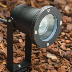 Projecteur De Jardin Pilsen Noir, 1 Lumiere